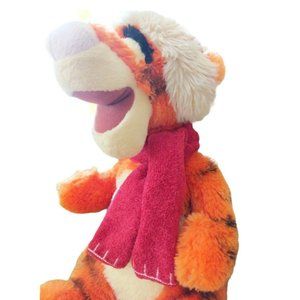 Tigger Santa Christmas 14" Plush Toy Winnie The Pooh Disney Store